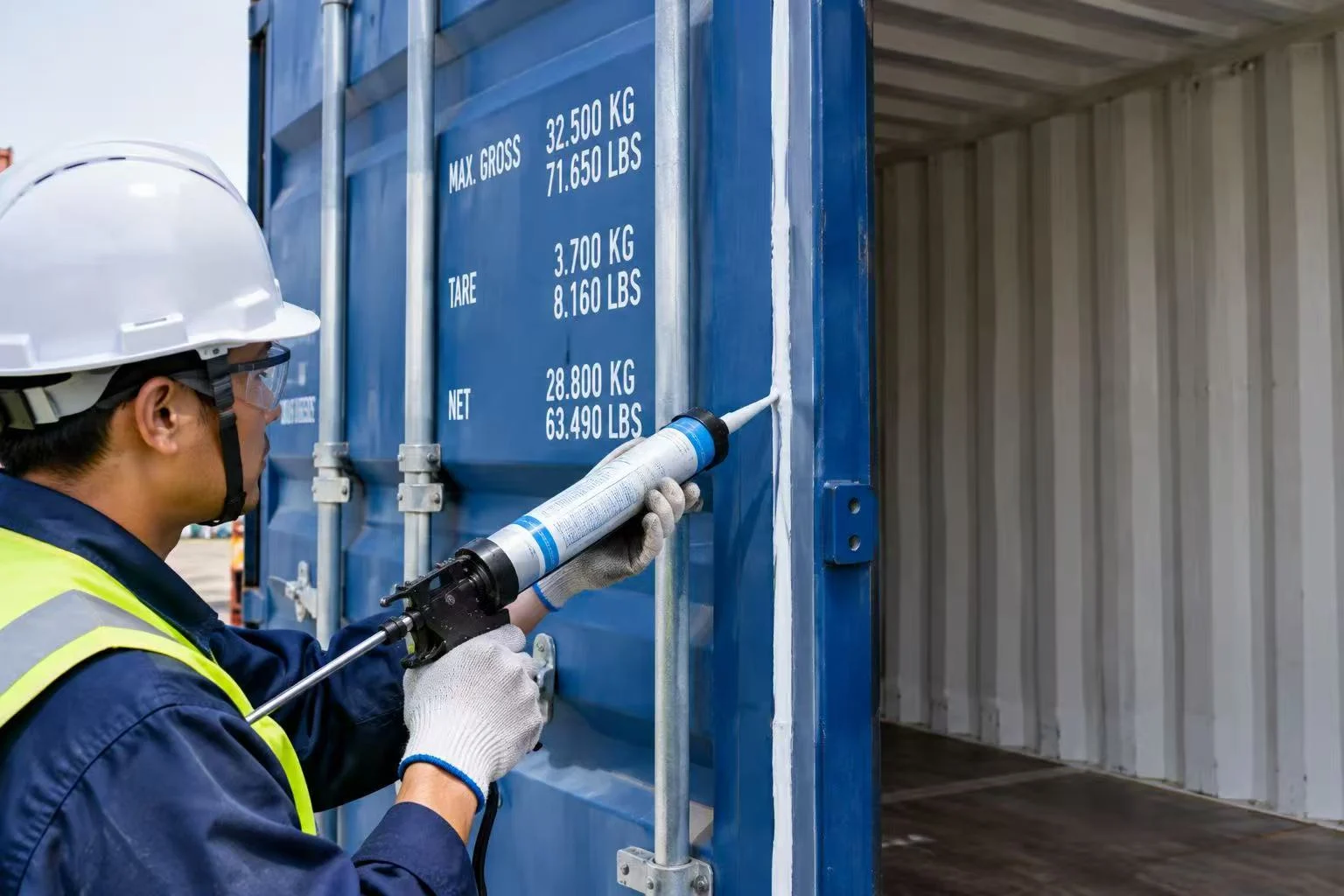Container sealing application